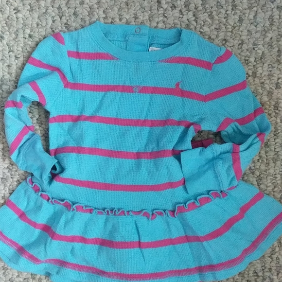 Ralph Lauren baby girl turquoise & hot pink outfit - Picture 2 of 9